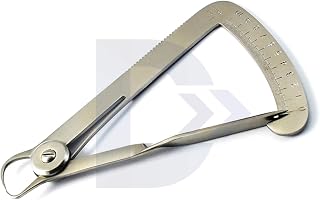 Iwanson Dental Gauge Crown Measuring Spring Wax Caliper Vernier 0-10mm Diamonds Jewelry Stones Measure Tools