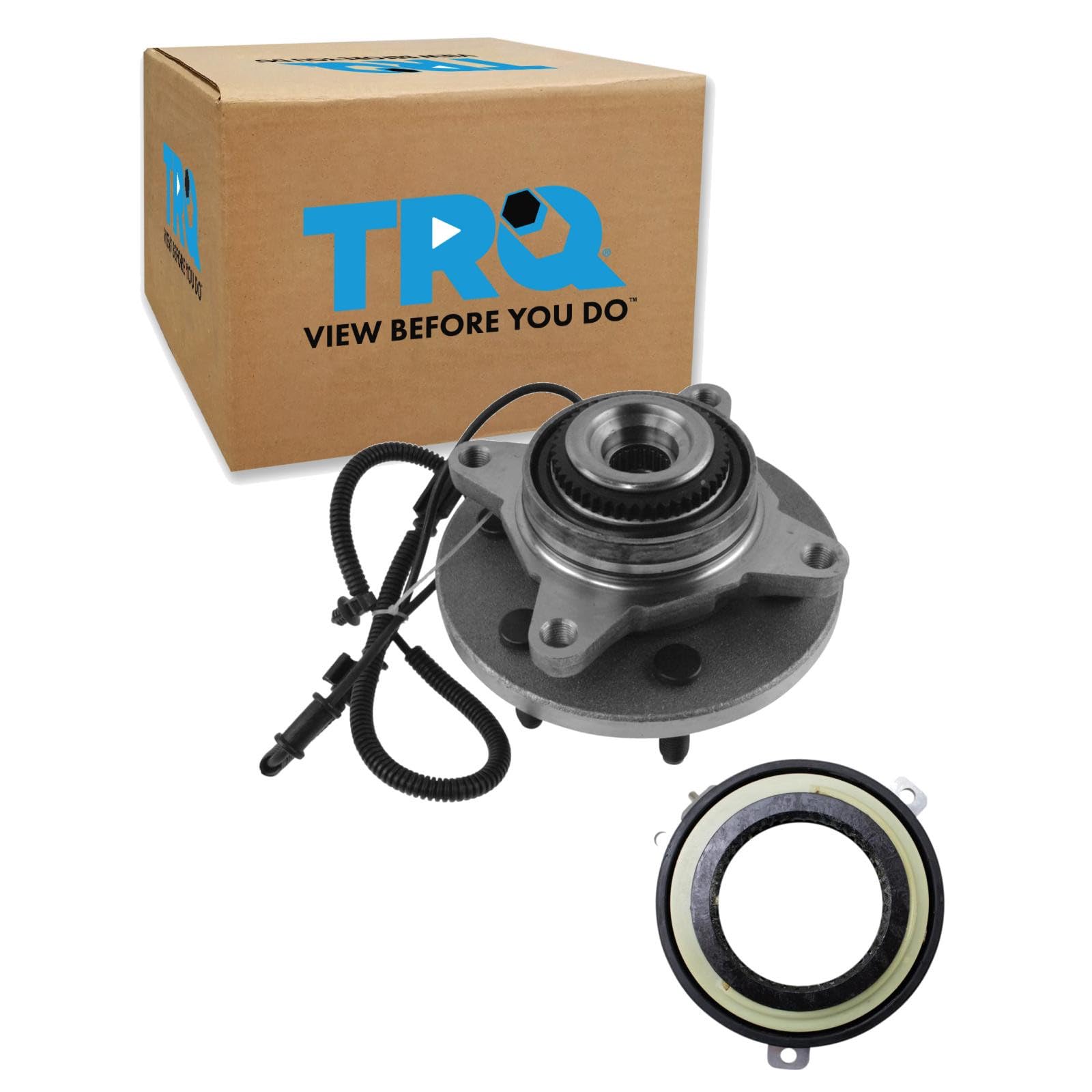 TRQ Front Wheel Bearing and Hub Assembly