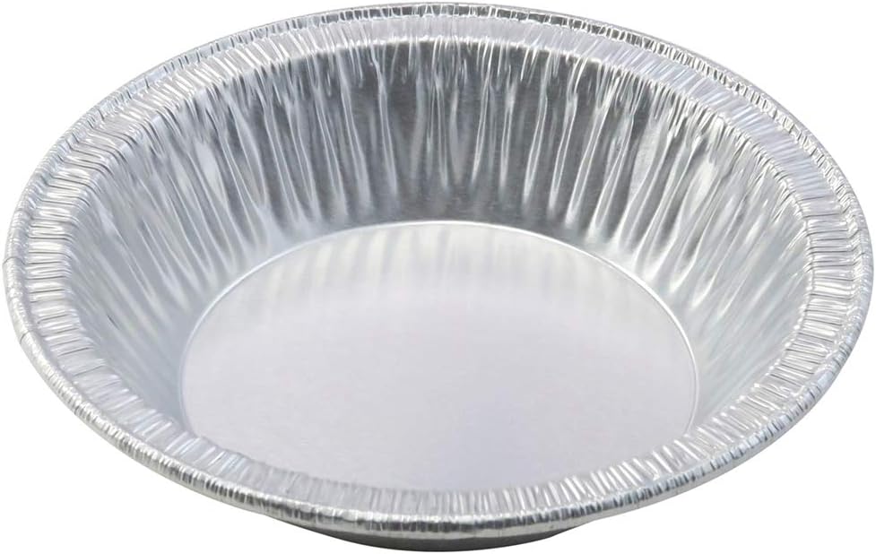 KitchenDance Disposable Aluminum Deep Tart Pan - 4 1/4 Inches Round Aluminum Foil Pans for Fruit Tarts, Individual Desserts - Baking Pan Perfect for Baking, Cooking, Preparing Food - 425, 1000 Count