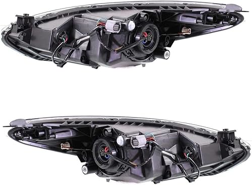 Miniatura 3 de RAREELECTRICAL Nuevo par de faros halógenos compatibles con Mazda 2 Sport Hatchback 4 puertas 1.5L 2011 2012 2013 2014 por número de pieza