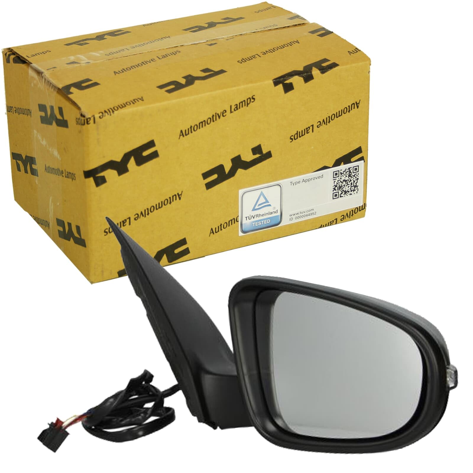 Right TYC 337-0171 Outside Mirror for VW