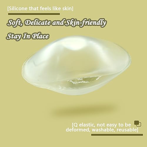 Miniatura 5 de Majurphy Almohadillas de hombro de silicona para el hombro, almohadillas de levantamiento de hombros adhesivas, accesorio para mujer y hombre, traje