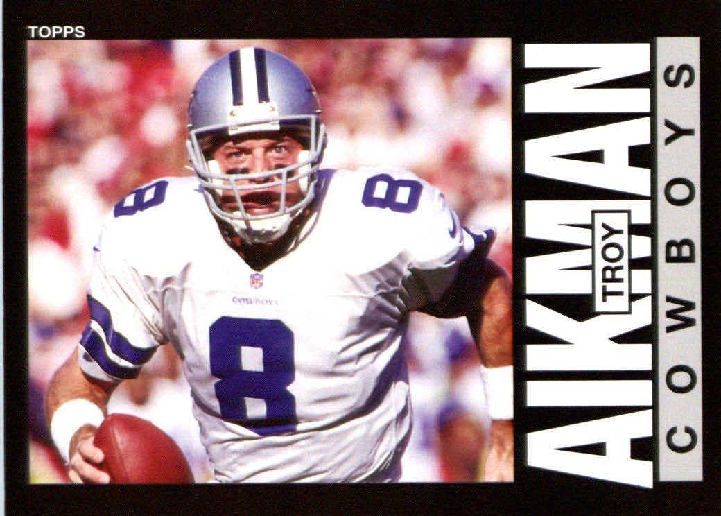 2013 Topps Archives NFL Football Card #95 Troy Aikman MINT