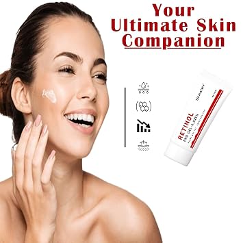 Retinol Gel 0.025 Vitamin A Repairs Fine Lines & Wrinkles, Scar Treatment, Sun Spots, Anti-Aging Formula (35 Gram / 1.23 Oz)