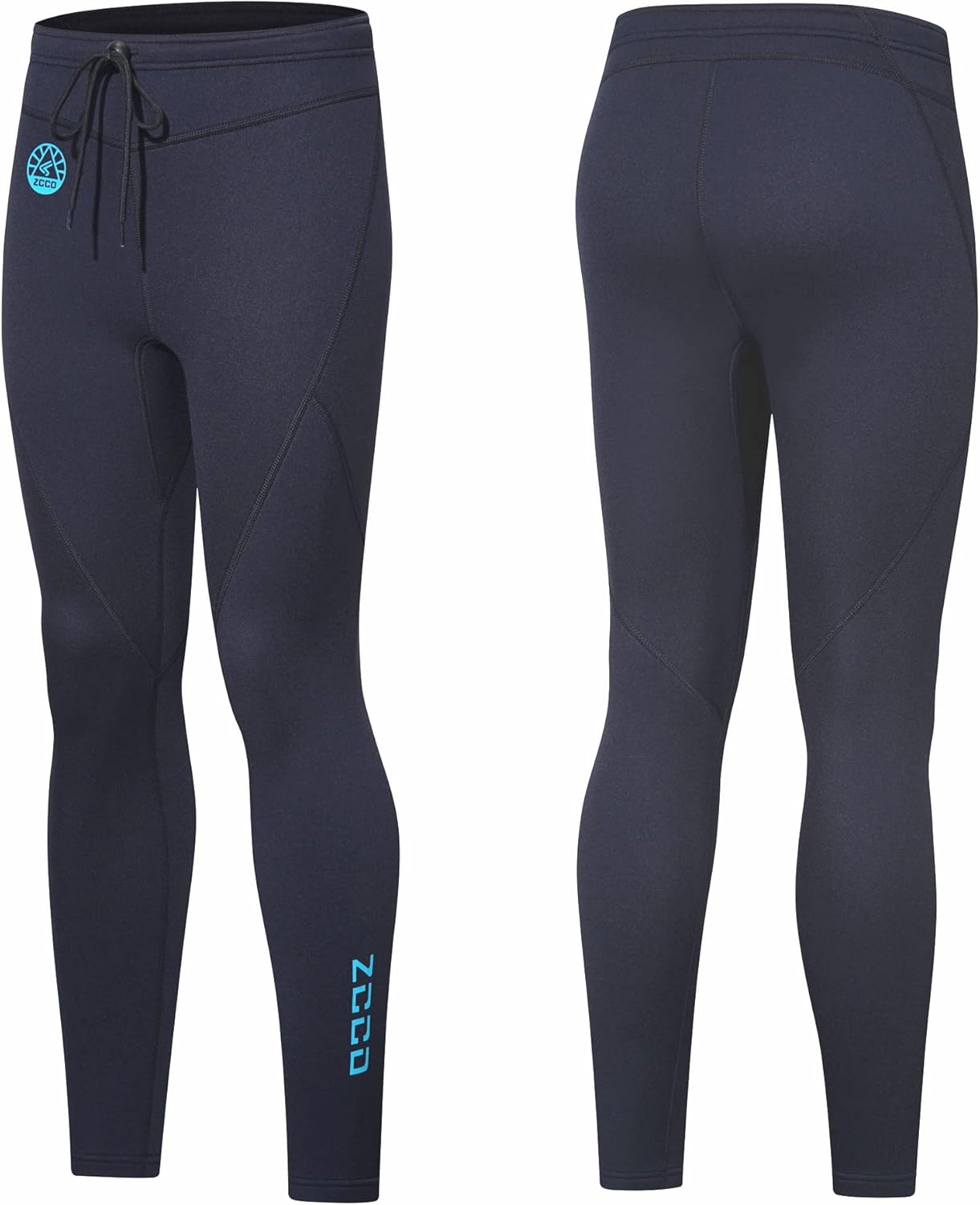 Men&Women Wetsuit Pants, 1.5mm/3mm Neoprene Long Pants Keep Warm,Diving Pants for Surfing Kayaking Swimming Diving Canoeing - Image 3