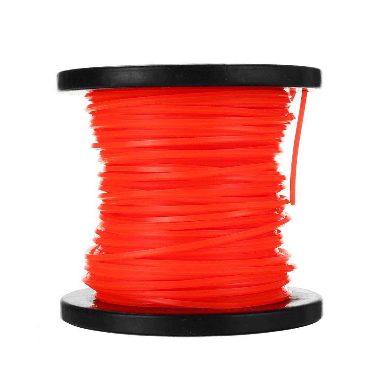 Corda per decespugliatore quadrato in nylon resistente, 2,4 mm x 50 m