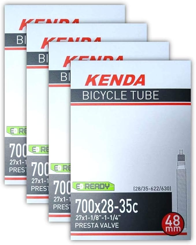 Kenda Road Bicycle Tube Bundle 700 x 28/35 (27x11/8, 1