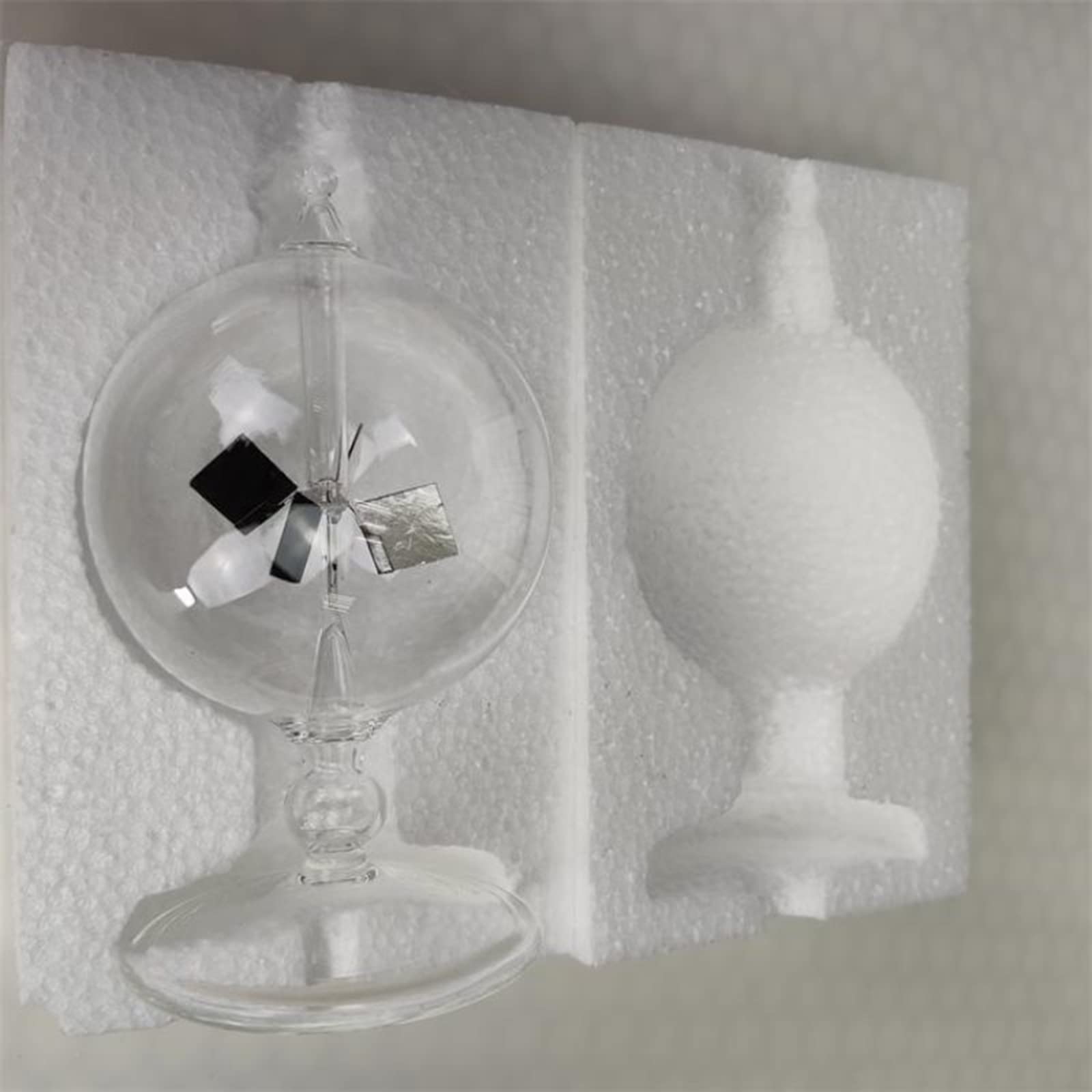 Rotating Glass Windmill,4 Blades Solar Powered Crookes Radiometer | Walmart Canada