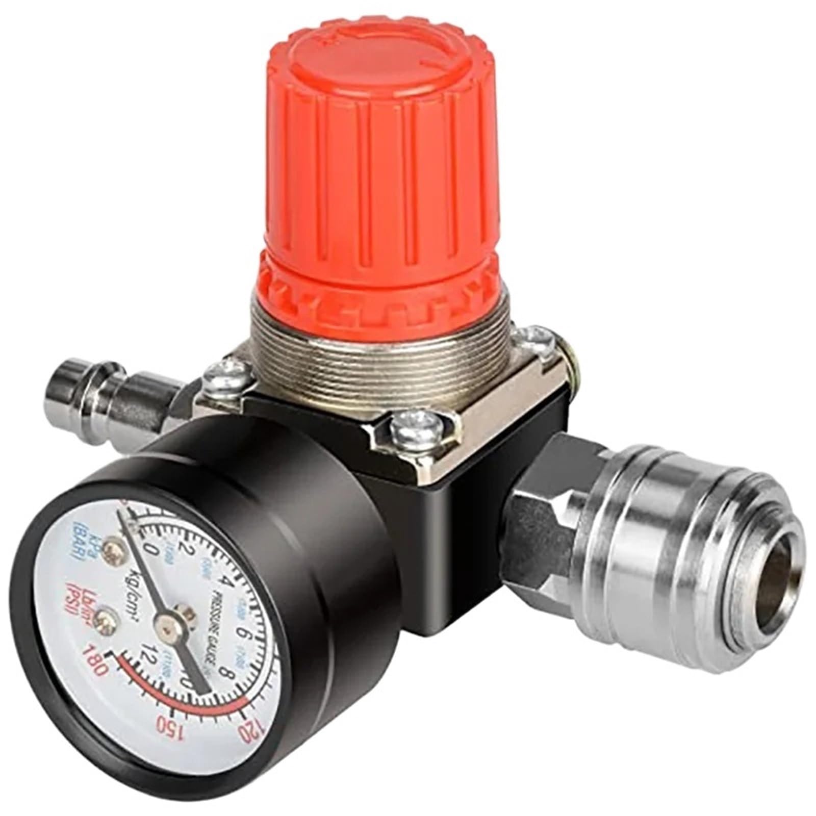 Régulateur de pression compresseur BSP 1/4 pour stopper les fuites d'air et variations de débit