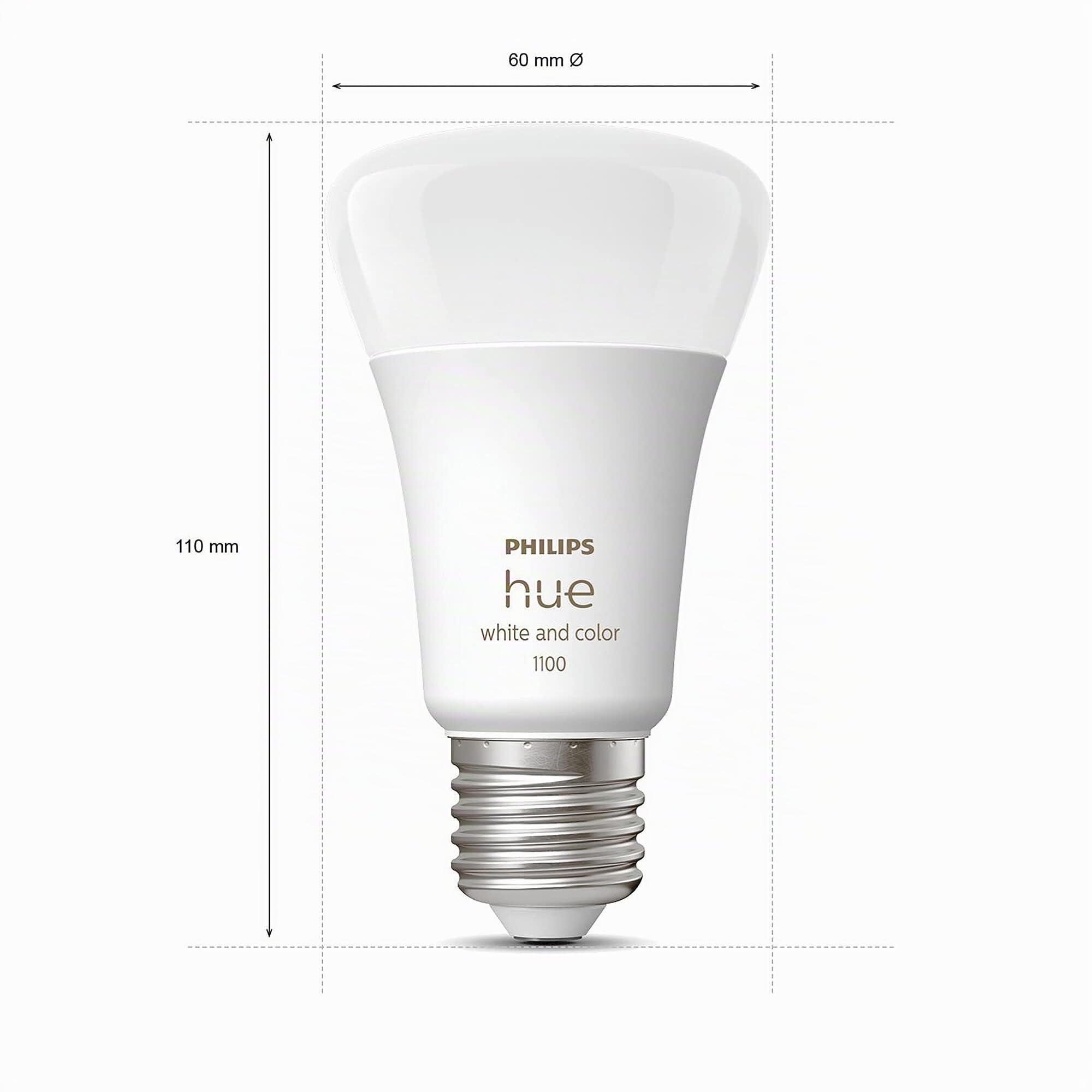 Philips Hue - Startkit 2xE27 + puente y regulador de intensidad - Ambiente blanco y color