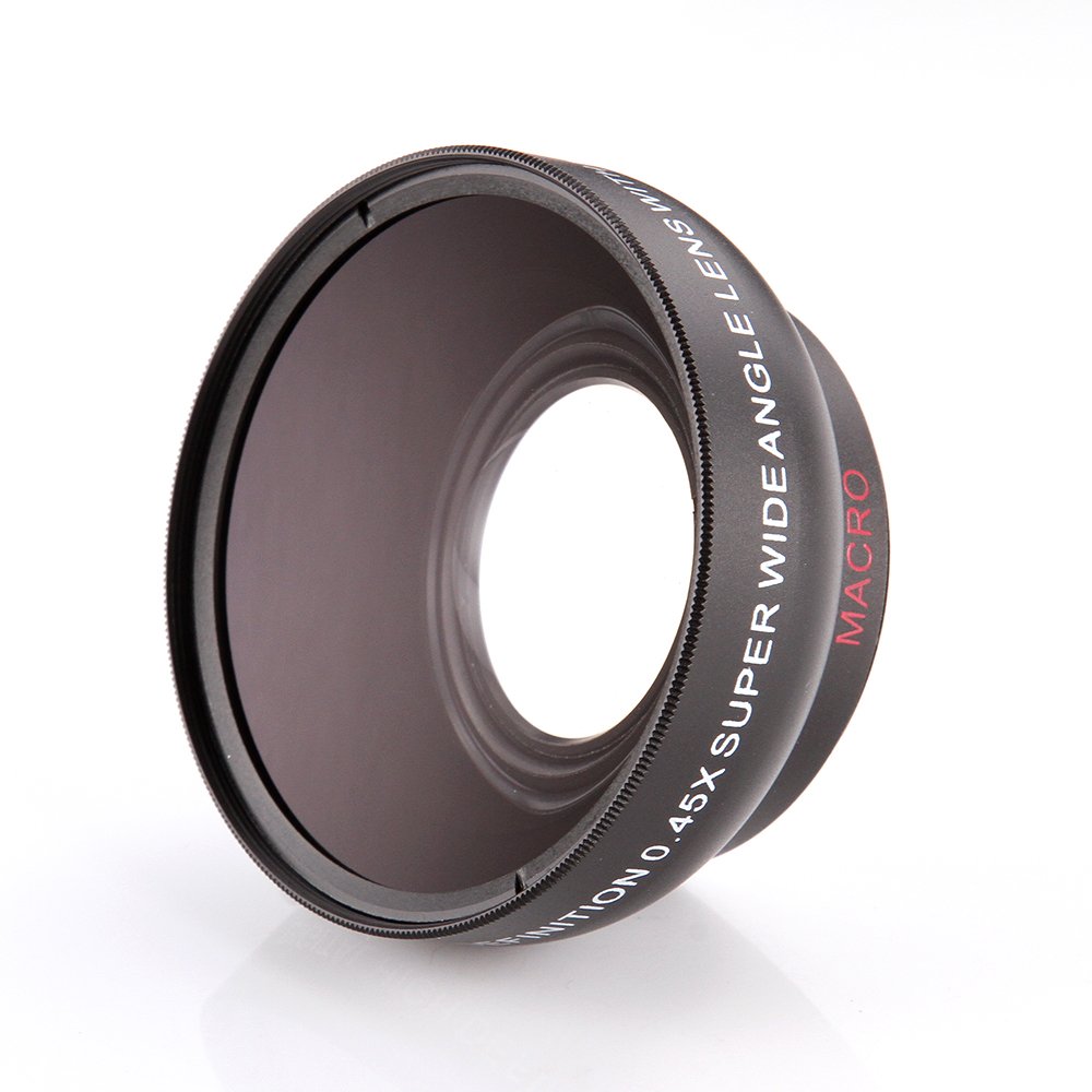 FOTGA - Obiettivo grandangolare e macro da 46 mm, 0,45 x 46