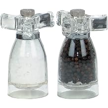 Chef Specialties Spinner Acrylic Pepper and Salt Mill Set, 4.25 - 11cm