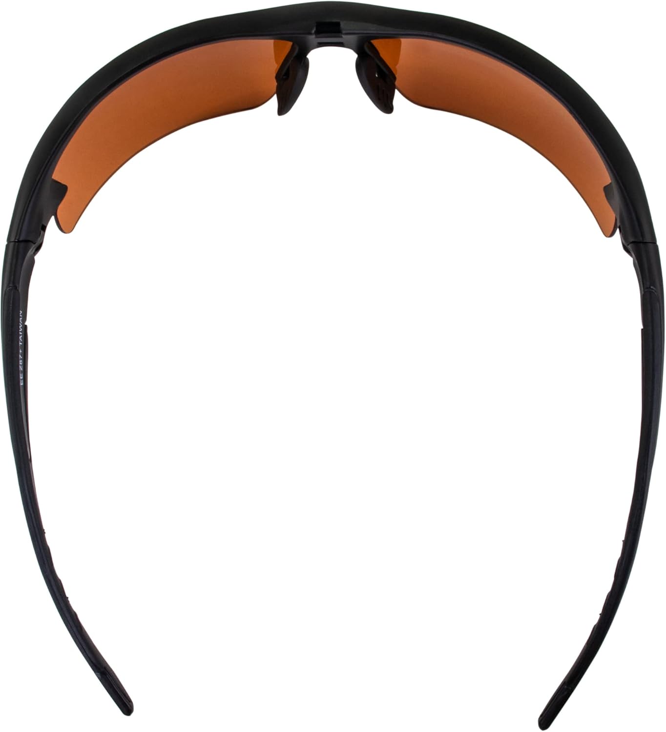 Epoch Eyewear Brodie Sport Golf Safety Sunglasses for Men or Women Polycarbonate Frame w/Amber Lens