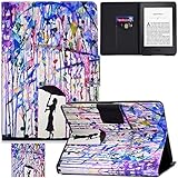 Artyond Case for Kindle Paperwhite, Slim Lightweight PU Leather Card Slots with Auto Sleep/Wake Case for Amazon Kindle Paperwhite 123 (Fits All 2012, 2013, 2015 and 2016 Versions), Pigment Girl