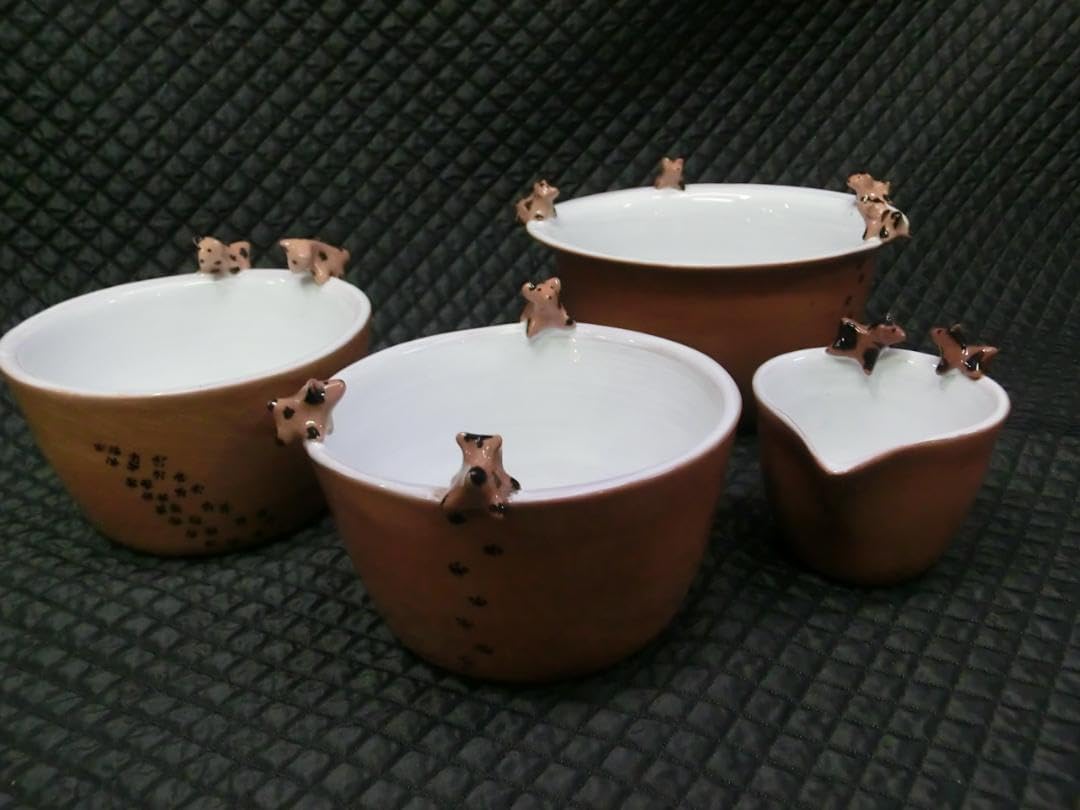 ポーリッシュポタリー 波縁ボウル 大 (イチゴ) ポーリッシュポタリー