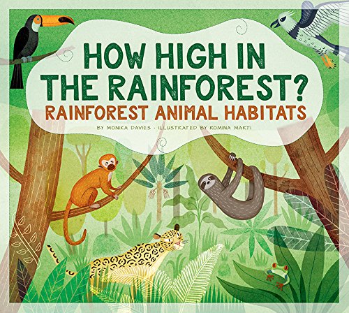 How High In The Rainforest?: Rainforest Animal Habitats (Animals Measure Up) #TOP13
