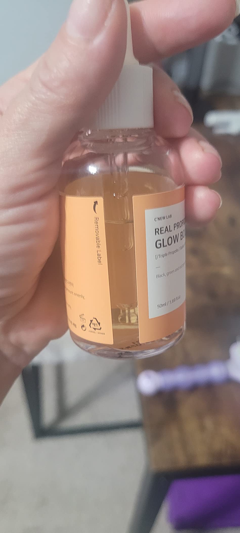 C'NEW LAB C’NEW LAB Real Propolis Glow Boosting Serum 50ml (1.69 fl.oz.) | Deep Hydration, Skin Barrier Strengthening | Inner Dryness Relief | Propolis Extract, Honey Extract, Korean Facial Serum