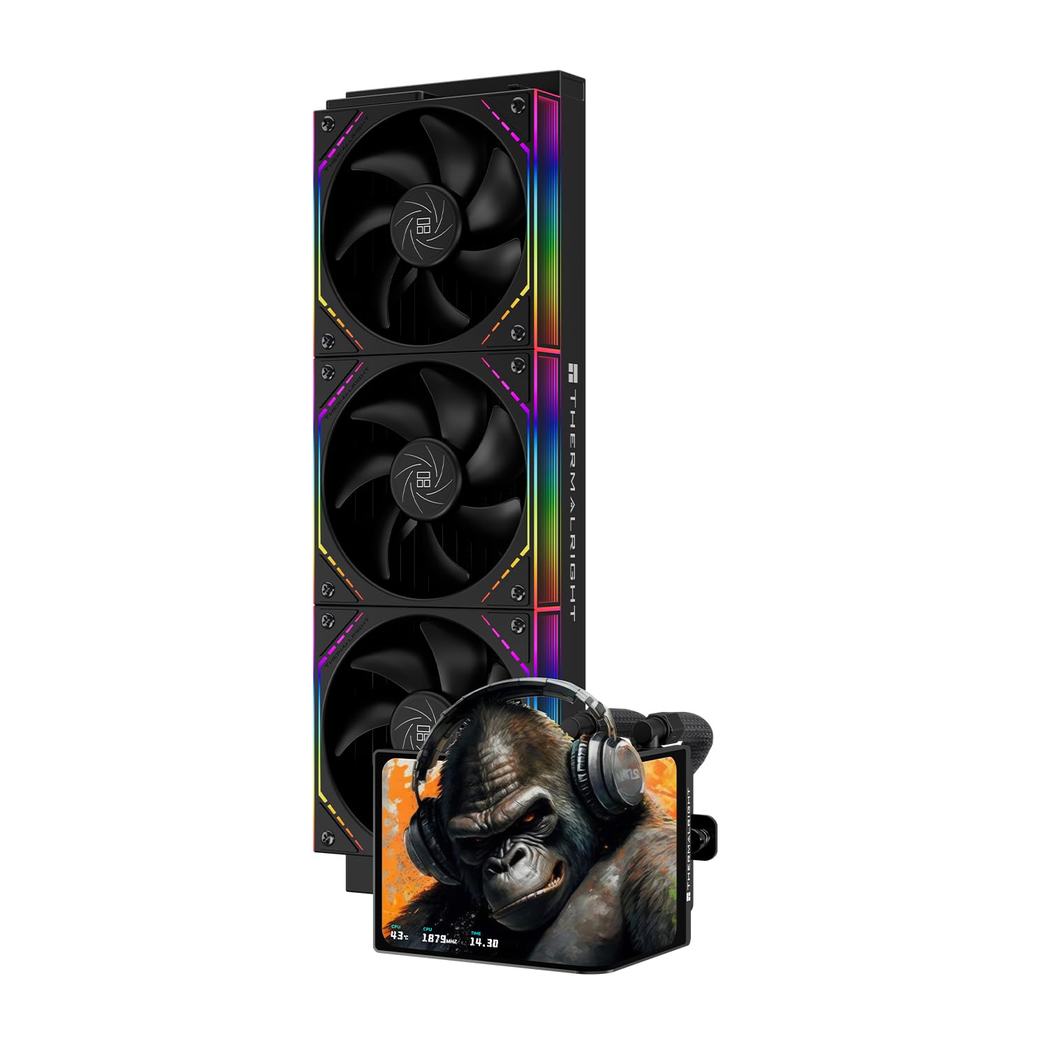 PC用ファン・クーラー thermalright LEVITA VISION 360 ARGB Amazon.co.jp: Thermalright Levita Vision 360 ARGB ブラック Aio CPU