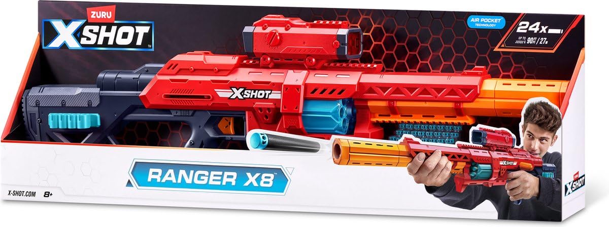X-Shot Ranger X8 24 Darts