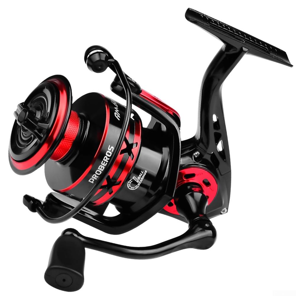 Moulinet De Pêche Yumoshi Noir - Bobine Aluminium 5.2:1 - Mer Et Lancer