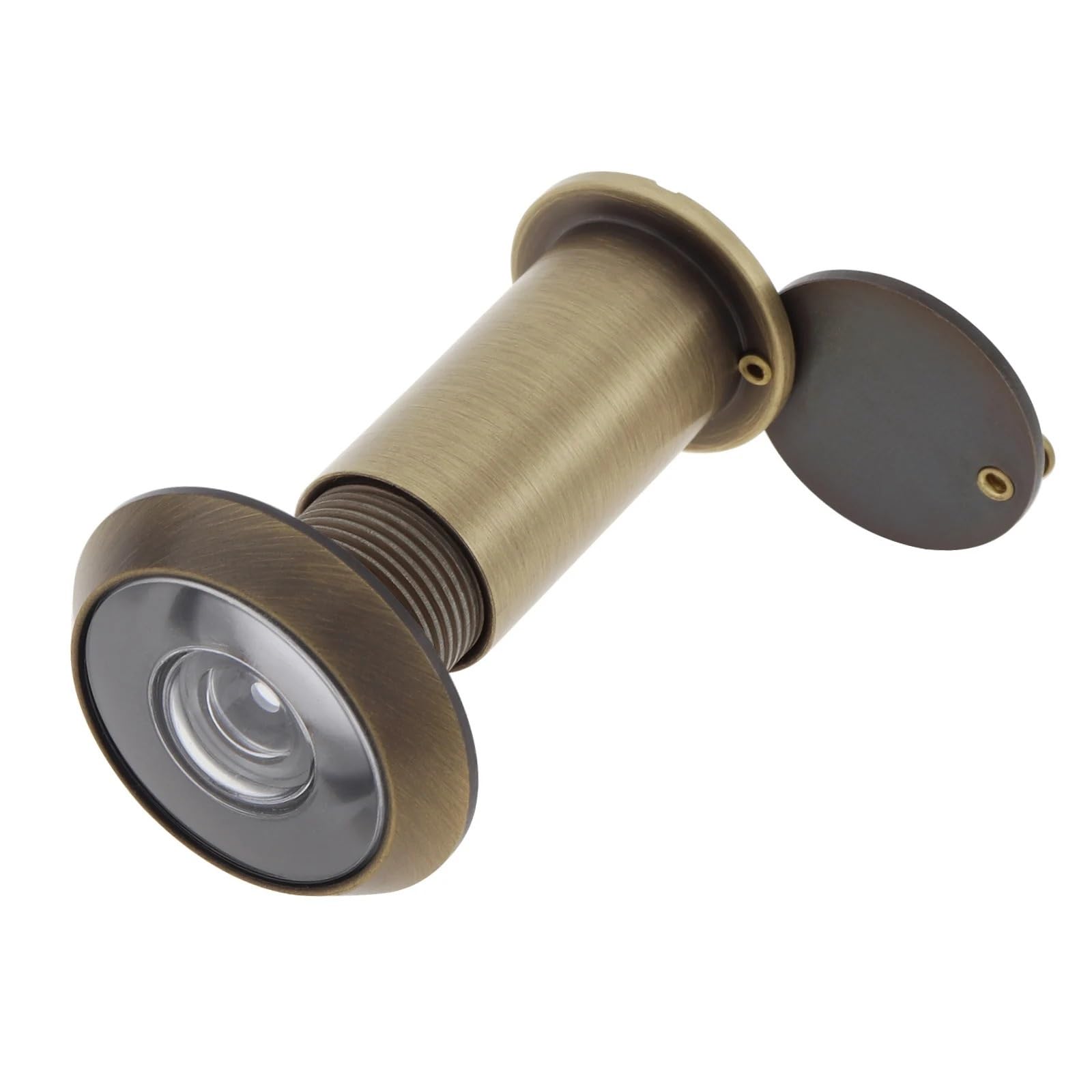 16mm 200 Degree Door Viewer Peephole Optical Glass Lens Security Peek Peep Holes for 1.57-2.56inch Thickness for Home Office