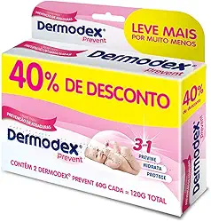Dermodex Prevent Kit 2 Pomadas de Assadura Infantil 60g cada - 40% na 2ª unidade