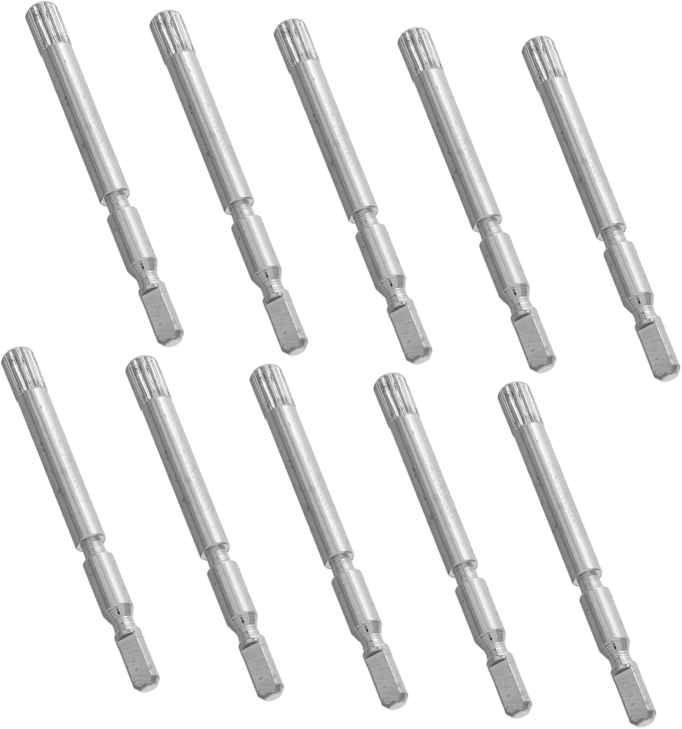 DECHOUS 10pcs DIY Music Box Movement Parts Transmission Insert Shaft Sturdy Iron for Musical Instrument