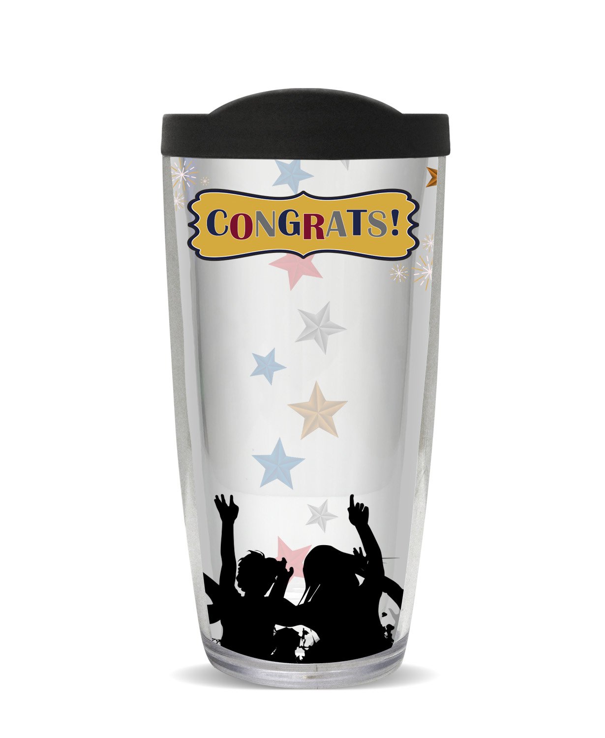 Covocup Congrats Cup, 16 oz, Multicolor