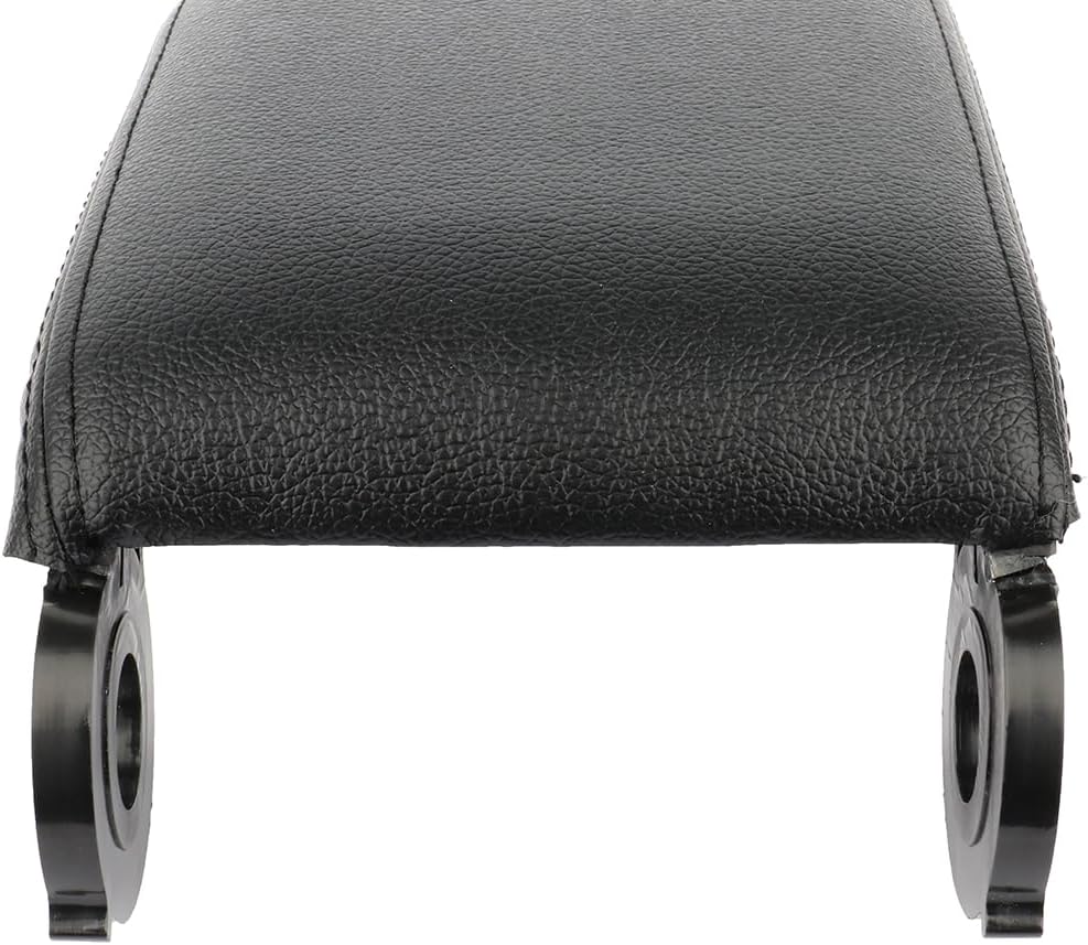 SCITOO Center Console Lid Kit Compatible with 1999 For BMW 318i Black Center Console Cover Replacement