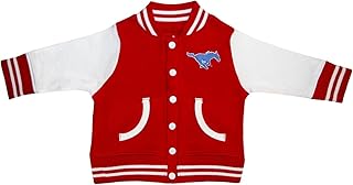 Southern Methodist University SMU Mustangs Varsity Jacket Red