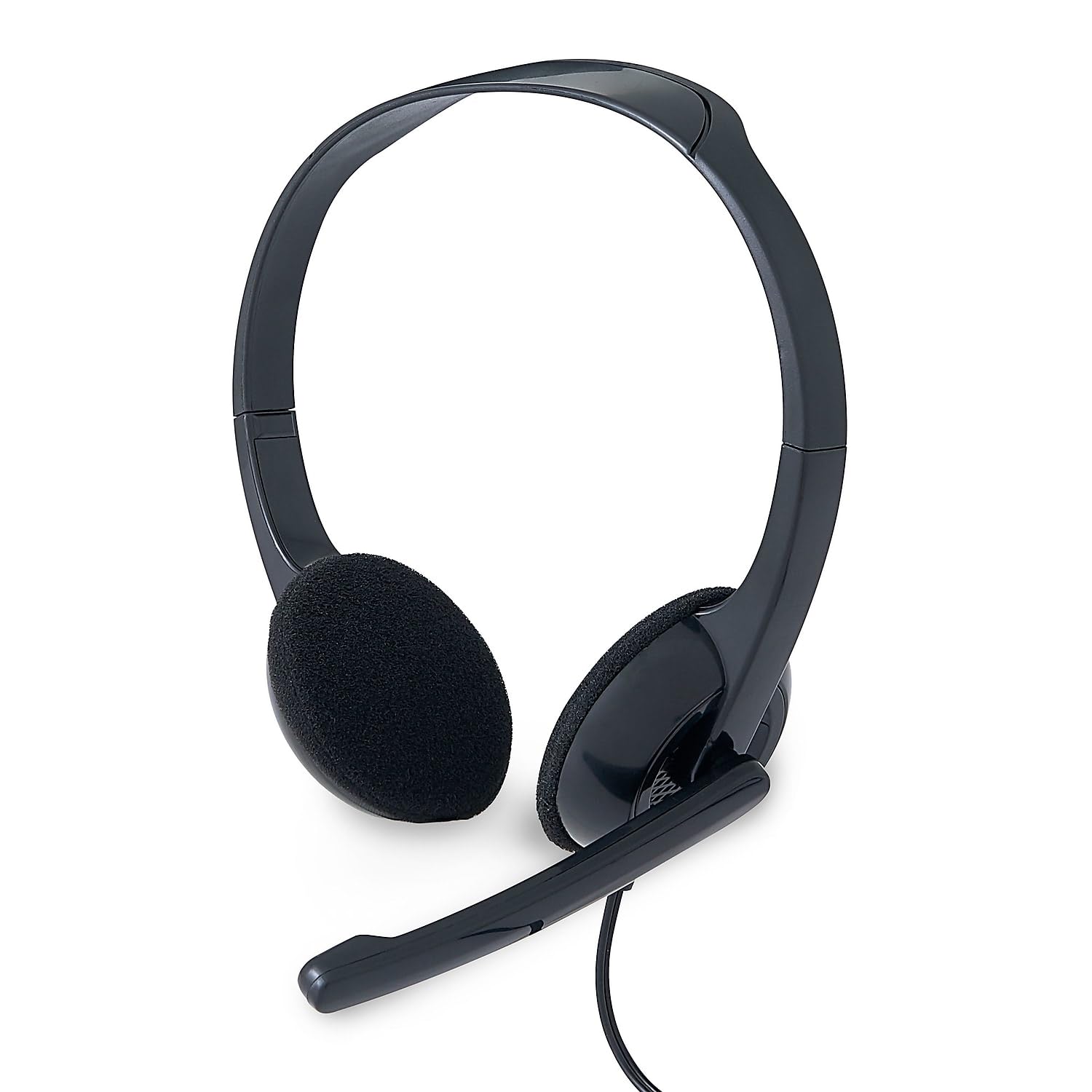 verbatim stereo 3.5mm headset with microphone