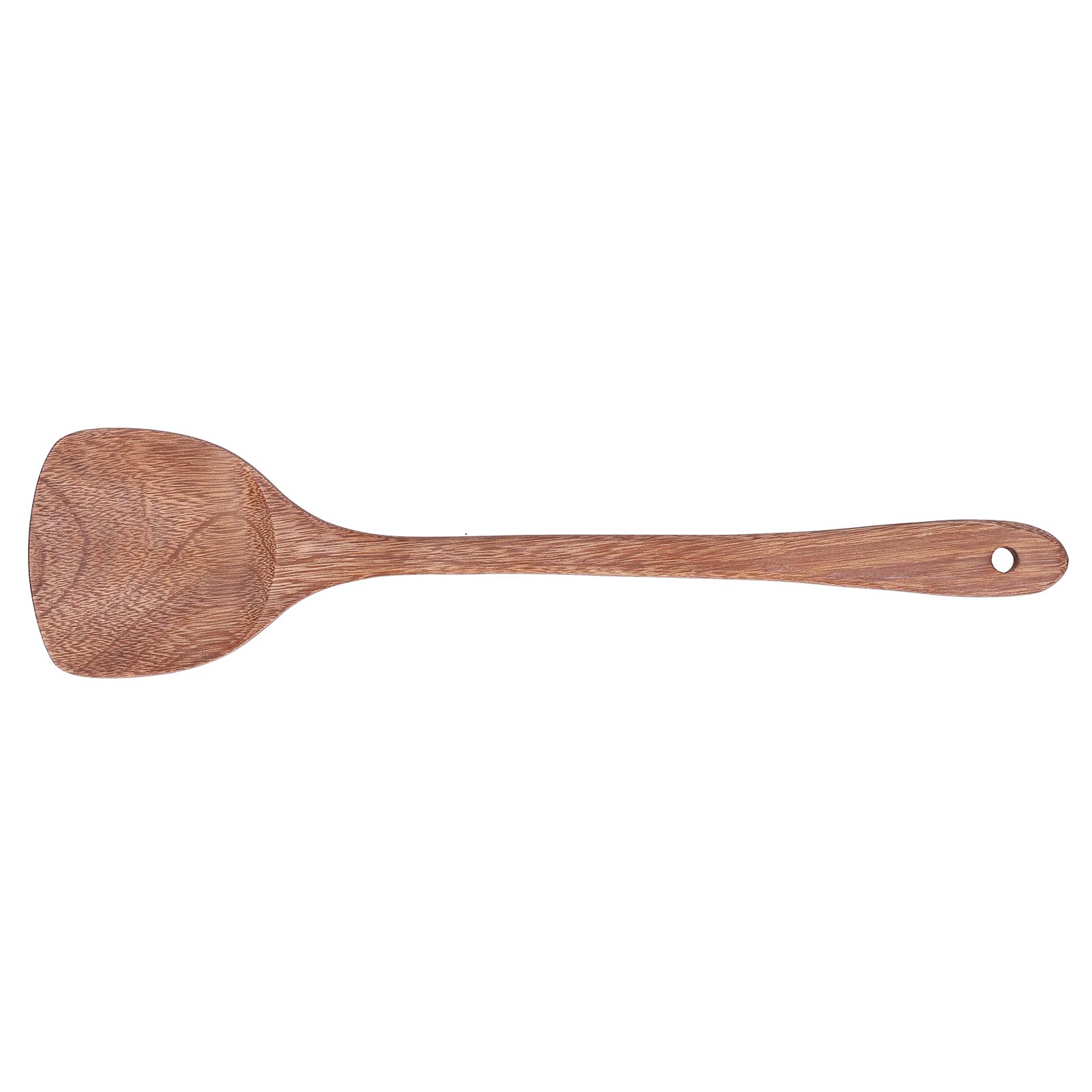 Set di 8 utensili da in legno, strumenti per cucinare con spatola, cucchiaio e paletta, utensili naturali in legno per mescolare, girare e servire, adatti a pentole antiader