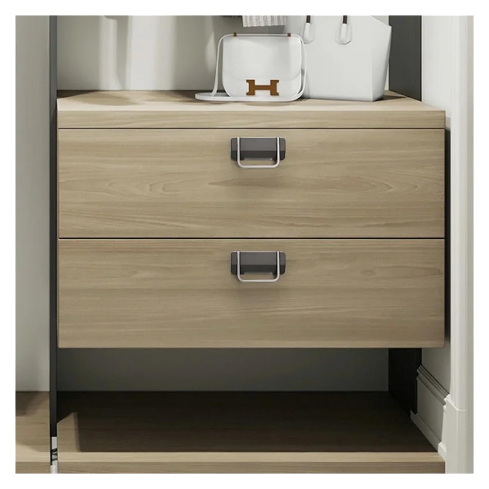 10 STÜCKE Klassische Schrank Griff Zink-legierung Kleiderschrank TüRknöPfe FüR Schublade(916Nickel Gray 128mm)