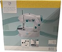 Vista 2 de Mini máquina de coser eléctrica portátil para principiantes