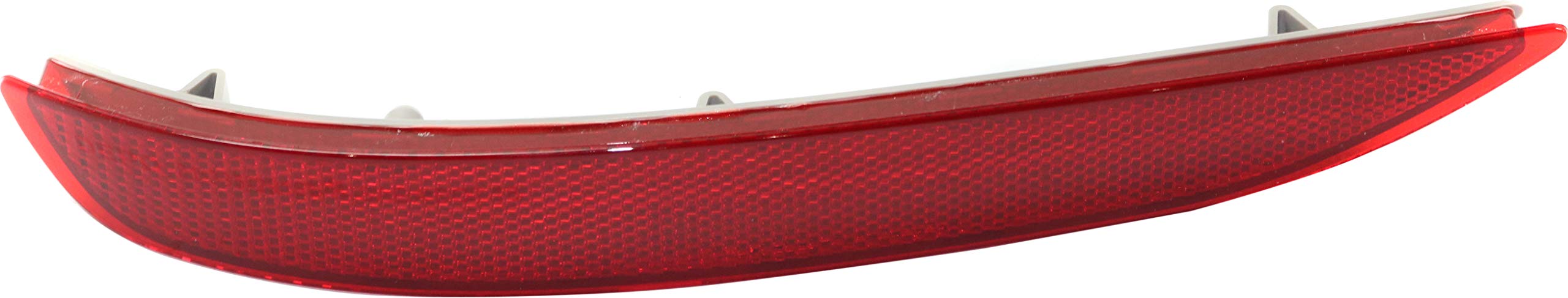 Garage-Pro Rear Bumper Reflector Compatible with Chevrolet Equinox 2018-2019 Driver Side