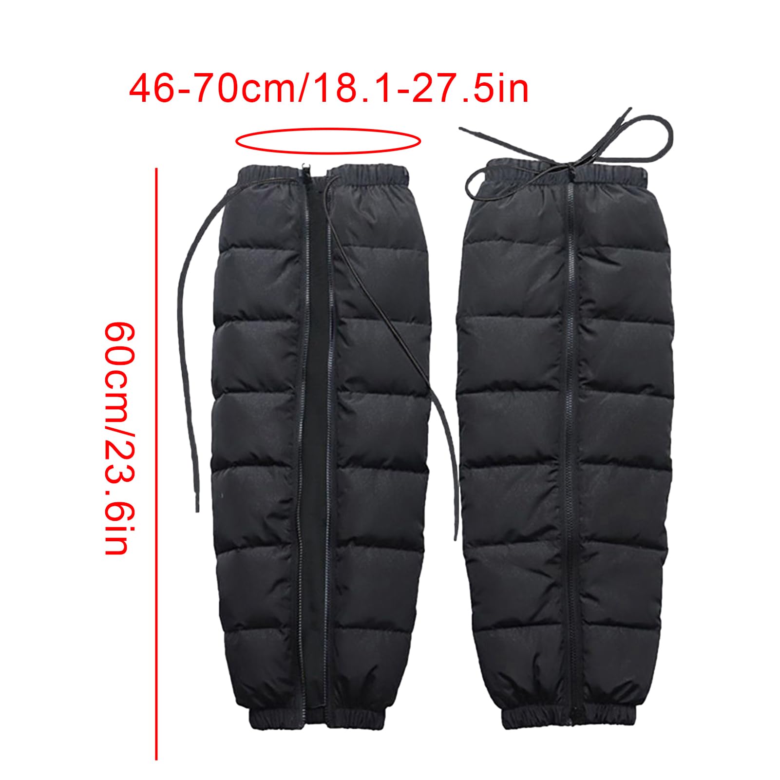 Calentador térmico de piernas para ciclismo, calentador de piernas con cierre, rodillera térmica impermeable para invierno, protectores de piernas de motocicleta para niñas y niños, mangas
