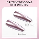 SUPWEE Miroir Nail polonais à sec rapide, Chrome métallique Nail Polonais Air Laque à ongles rapide sèche DIY Manucure