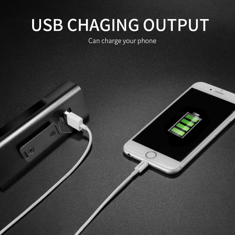 TIORU 3800Mah Bicicletta Luce T6 USB Ricaricabile Lampada da Bici IPX5 Impermeabile LED Faro Come Power Bank MTB Bike Accessori