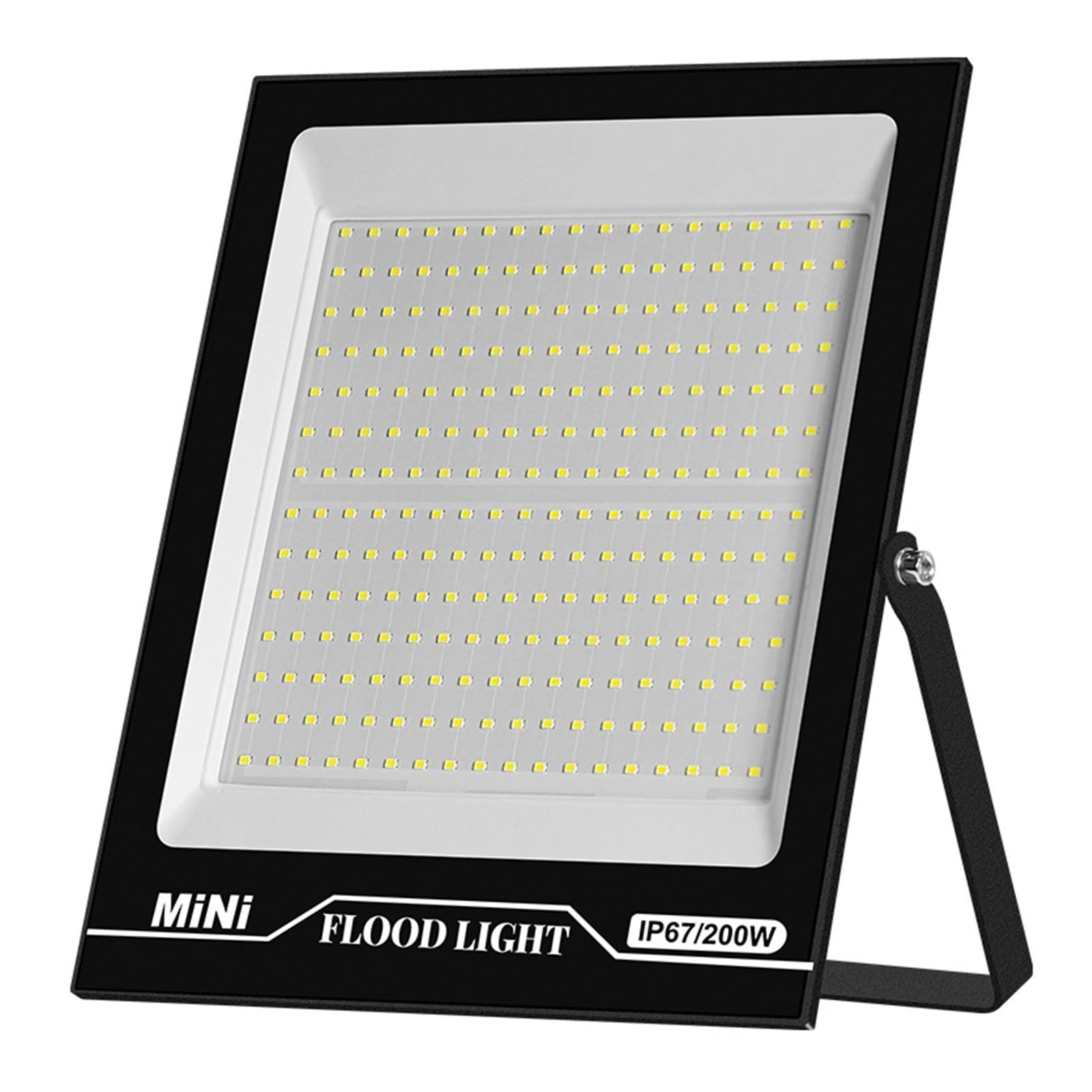 Reflektory Zewnętrzne LED Oświetlenie Uliczne Światło Halogenowe IP67 Wodoodporny Dziedziniec Światła Korytarza SMD2835 Krajobraz Odbłyśnik Kinkiet Efektywna OszczęDność Energii(200W Cold white)