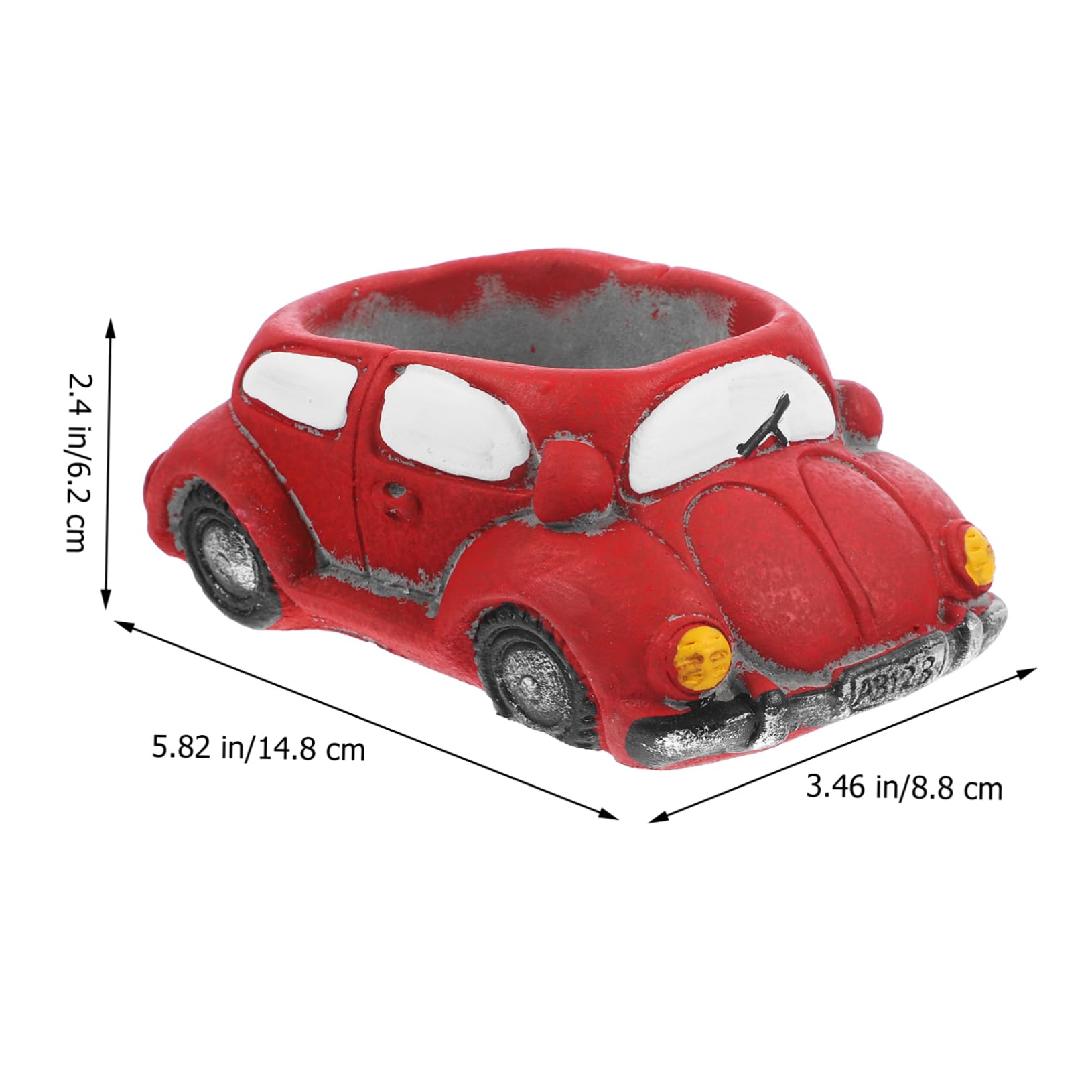 Amazon.com : Creative Retro Car Flower Pot for Unique Cartoon