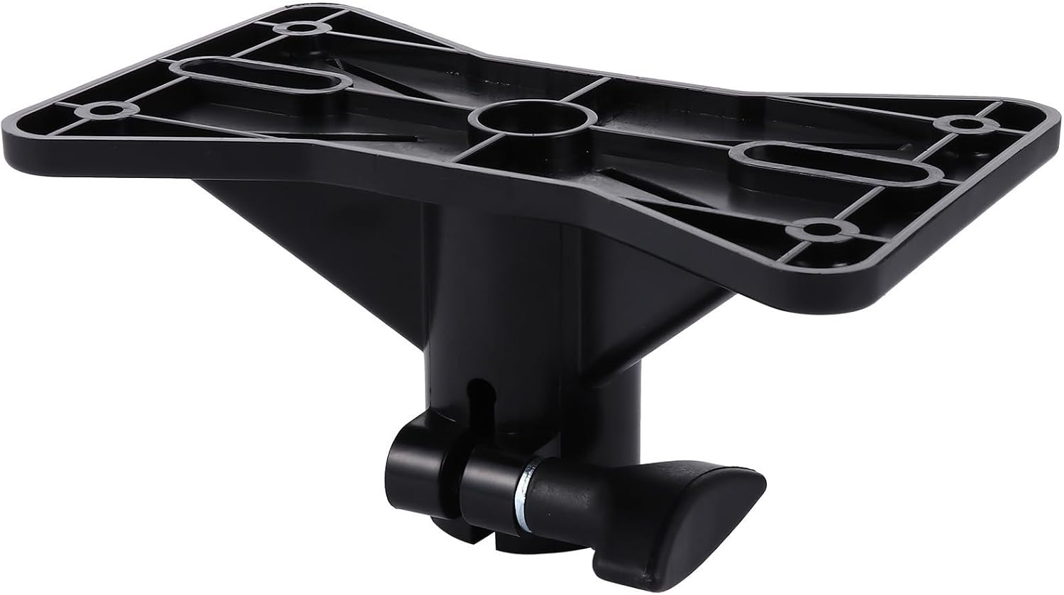 GALPADA Speaker Bracket Tripod Stand Tray for Speaker, Heavy Duty Black
