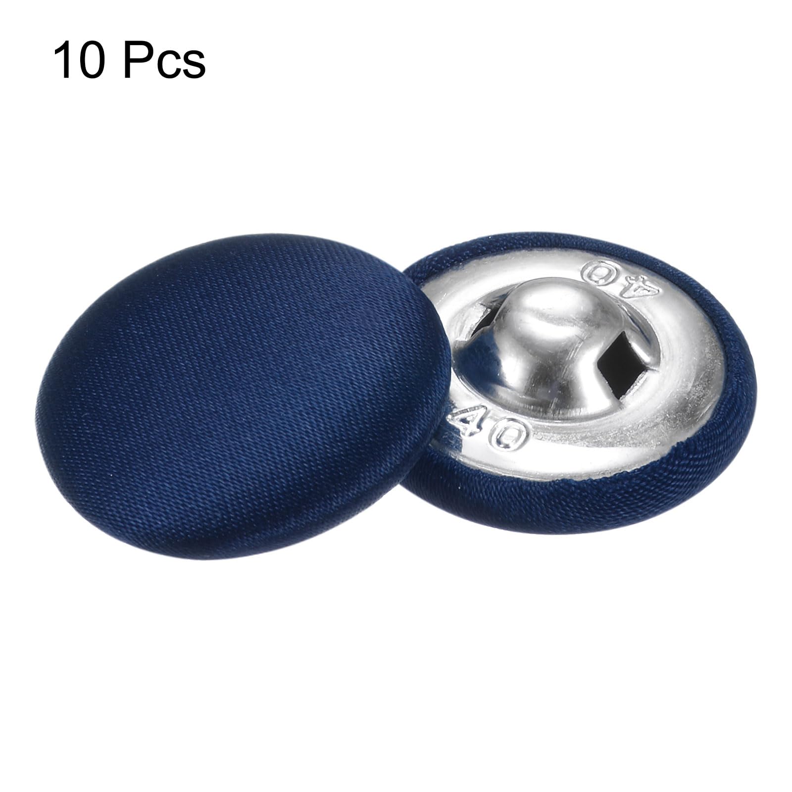 QUARKZMAN 10 Pezzi 32L Bottone Rivestito In Tessuto 20mm Bottoni Da