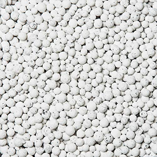 Preisvergleich Produktbild brockytony 4-8 mm. (Pflanzton, Pflanzgranulat, Blähton) 10 Liter. WEIß. BT440Y0