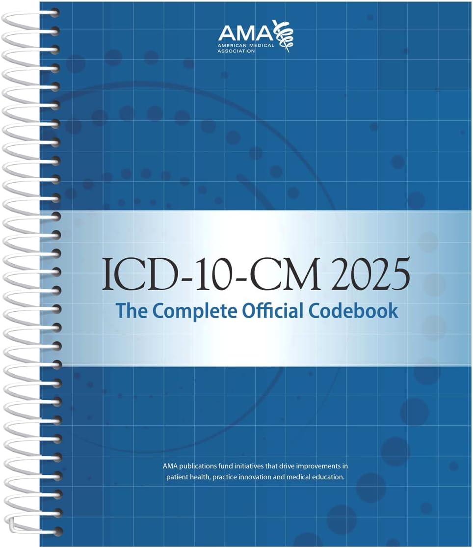 ICD-10-CM 2025 The Complete Official Codebook (ICD-10-CM the Complete Official Codebook)