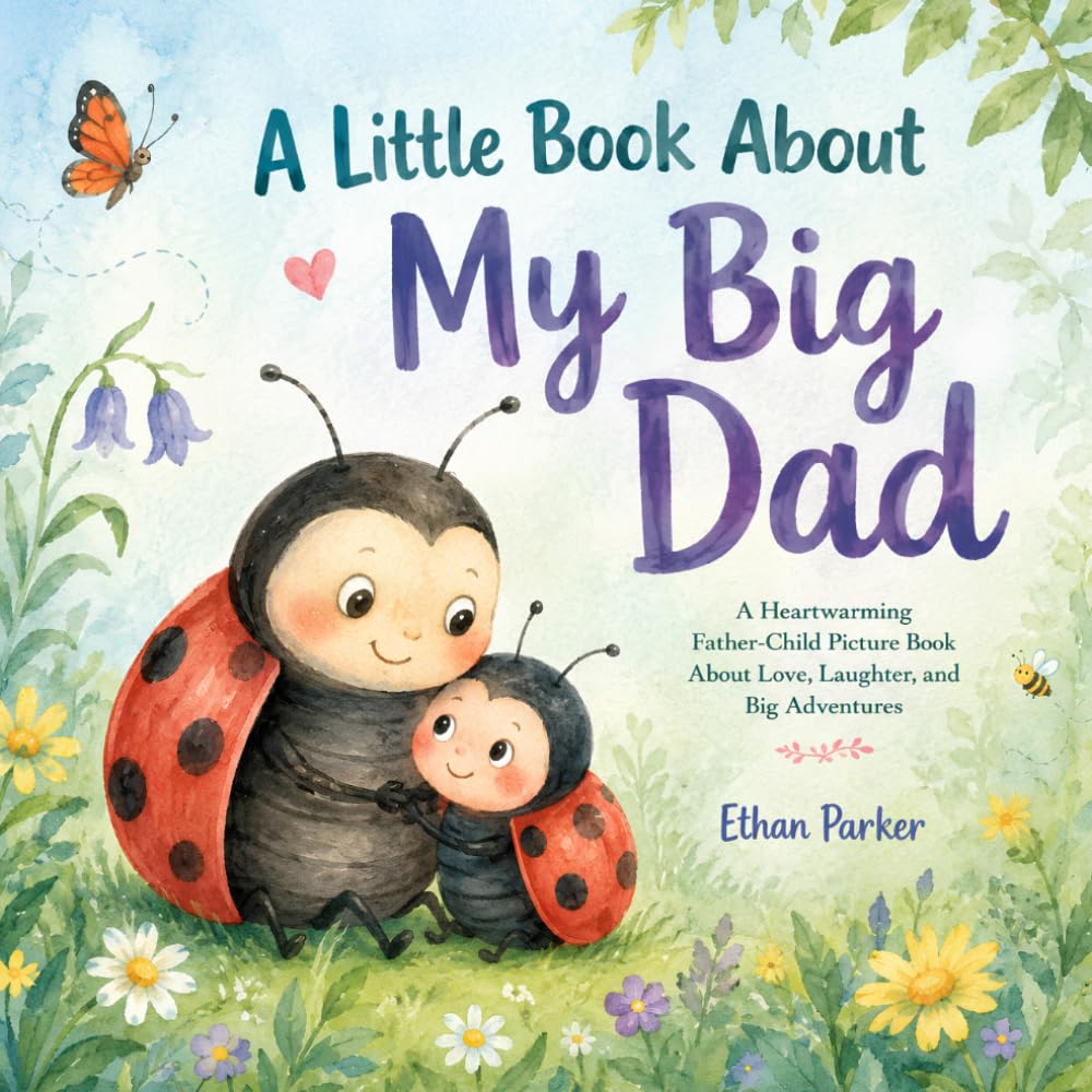 A Little Book About My Big Dad: A Heartwarming Father-Child Picture Book to Celebrate Father's Day with Kids, Sons, and Daughters