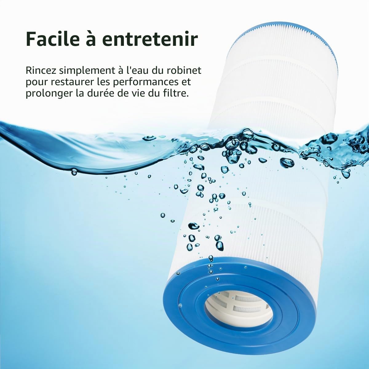 Filtre de piscine C150S compatible avec Hayward CX150XRE, C150S, CS150E, pour Unicel C-9441, PA150S, Ultral-D4, 13,9 m²
