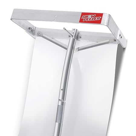 SnowPeeler Premium! Easy to use rooftop snow removal tool with 30ft handle, 15ft snow shovel and 18