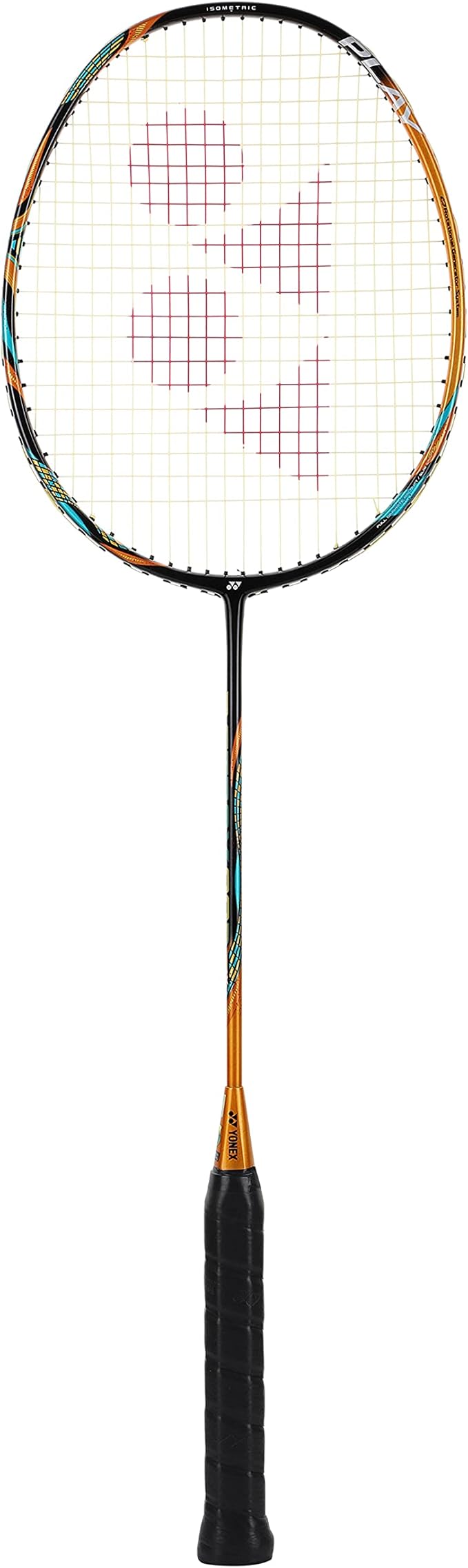 YONEX Badminton Racquet Astrox 88d Play with Full Cover (Camel Gold