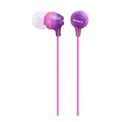 Sony MDREX15LP In-Ear Earbud Headphones Violet