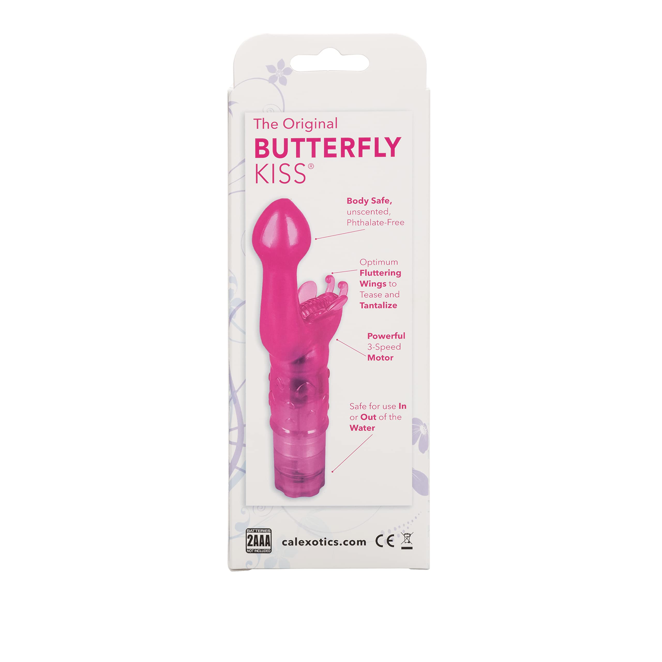 22% El original% 22 beso de la mariposa - Vibrador - Rosa
